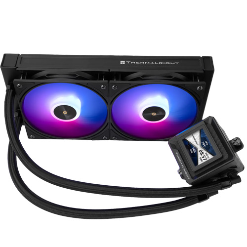 Thermalright Frozen Warframe SE 240 ARGB (Black) w/ LCD Screen